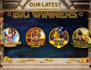 MEET THE PLAYERS BEHIND OUR LATEST BIG WINS!