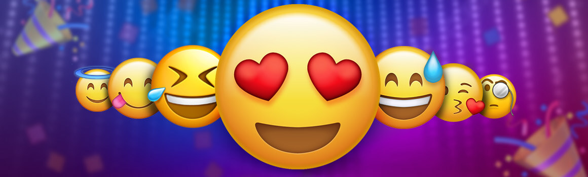 most used emoji banner