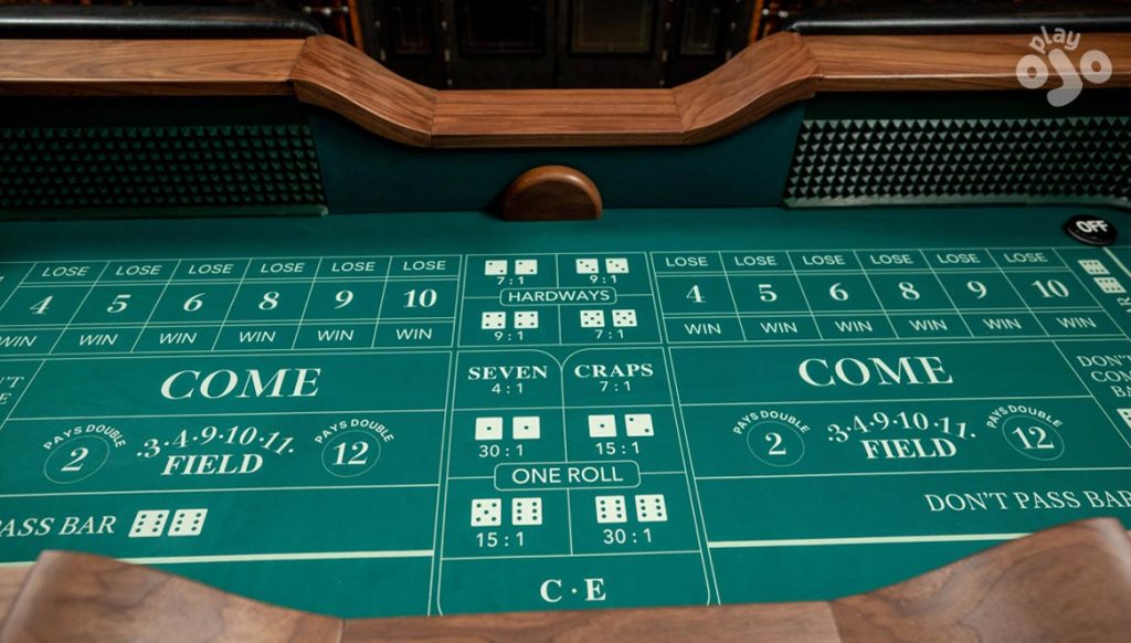 craps table