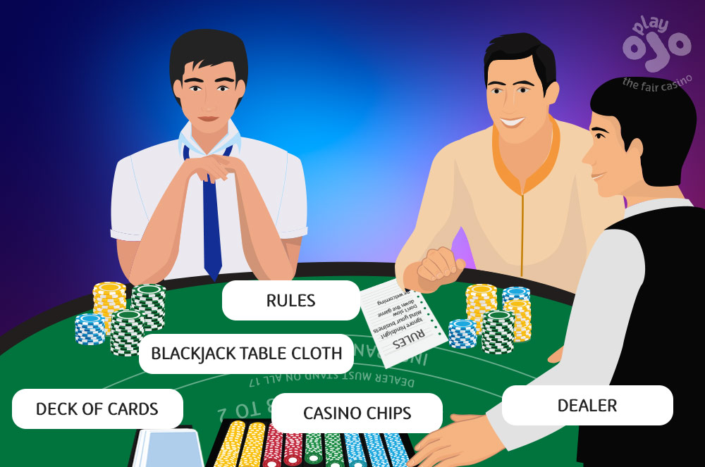 blackjack home game equipment