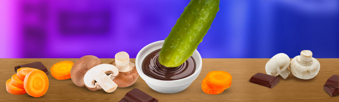 weirdest things to dip in chocolate