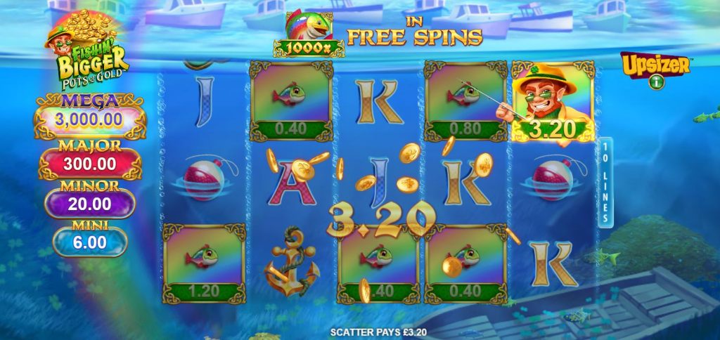 Fishin Bigger Pots of Gold slot