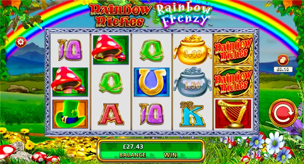 Rainbow Riches Rainbow Frenzy online slot