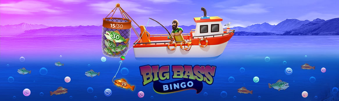 Make a splash with Big Bass Bingo! Will you win a share of £25k?