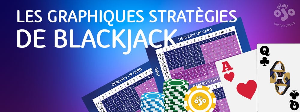 Les tableaux de stratégie au blackjack