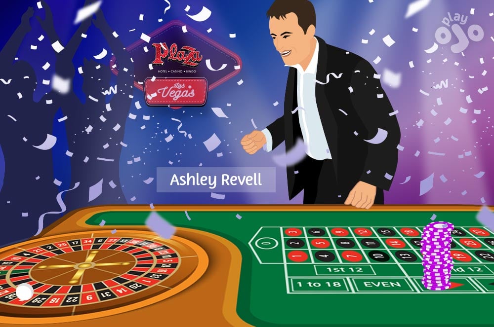 Ashley Revell gagne à la roulette