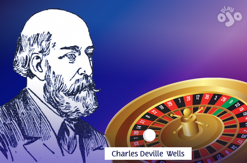 Charles Deville Wells gains à la roulette