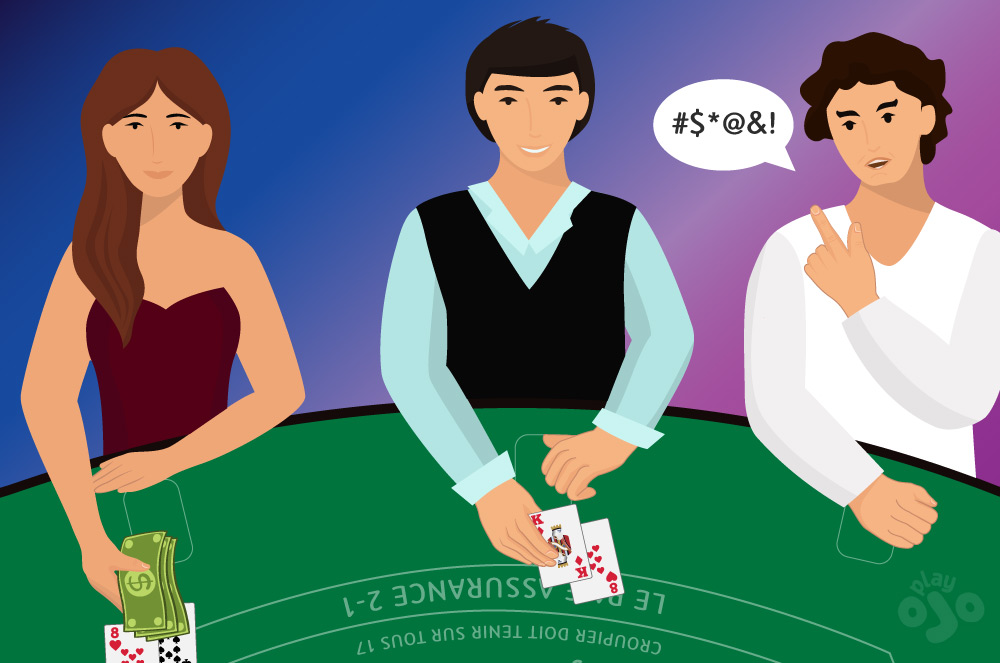 blackjack paie 3 à 2, croupier doit tenir sur tous 17